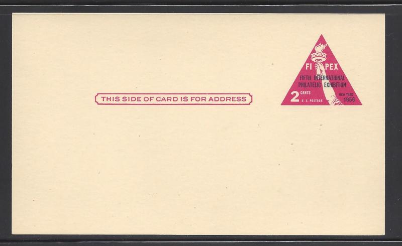 UX44, P. O. FRESH POST CARD, UNUSED