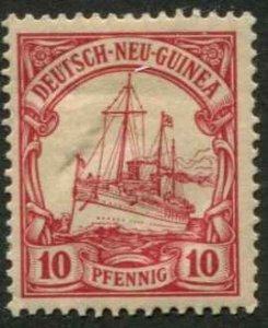 German New Guinea SC# 9 Kaiser's Yacht 10p MH