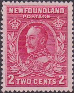 Newfoundland Scott 185 FVF OG