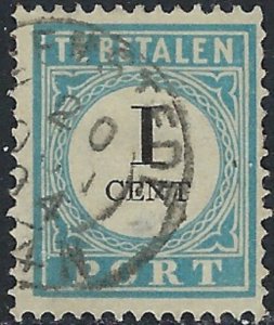 Netherlands J3a Used 1881 issue (ak3463)