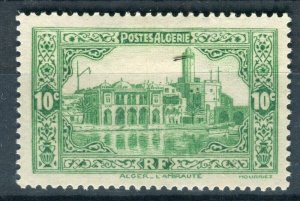 FRENCH COLONIES; ALGERIA 1936 early pictorial issue Mint hinged 10c. value