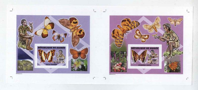 Guinea Butterflies/Scouts 2006 A VERY RARE PROOF!!!