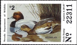 NV8 Mint,OG,NH... State Duck Stamp.. SCV $17.50