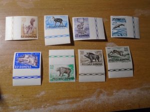 Romania   1083-85/1087-88//1091/1093  MNH  Imperf