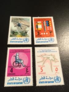 Qatar sc 341-344 MNH