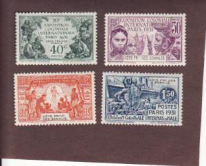 Somali Coast 135-8 mn complete set
