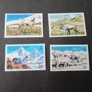 Falkland Islands Dependency 1983 Sc 1L62-65 set MNH