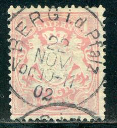 German States Bavaria Scott # 54, used
