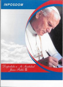 DOMINICAN REPUBLIC STAMP JUAN PABLO II  MNH #NOVAA6