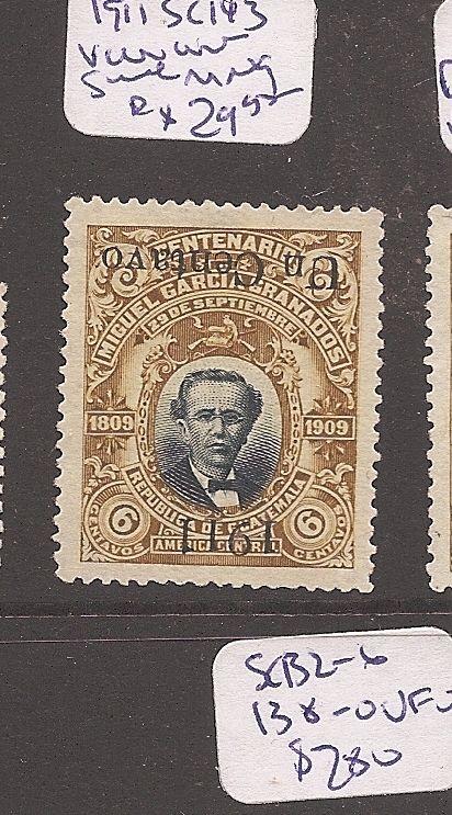 Guatemala 1911 SC 143 inverted surcharge MNG (9atu)