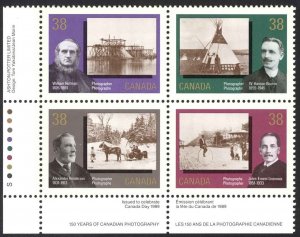 Canada 1989, 38¢ Canadian Photography MNH PB LR # 1240a