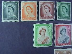 NEW ZEALAND # 288-301-MINT NEVER/HINGED-COMPLETE SET---QEII---1953-57