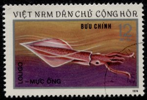 North Vietnam #746 Marine Life Issue Used