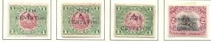 Guatemala #154-157 (M&U)   CV $1.00