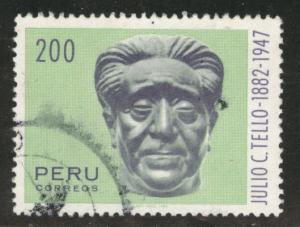 Peru  Scott 770 used Tello stamp from 1982