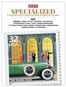Scott SPECIALIZED Catalog 2023 UNITED STATES STAMPS & COVERS - US Reference Book 