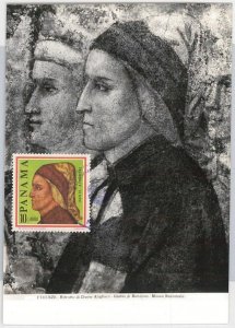 51583 - PANAMA - POSTAL HISTORY - MAXIMUM CARD - LITERATURE: DANTE-