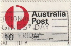 Australia 1975 Sc#616a 10c Australia Post USED-Good-NH.