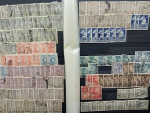 Greek Stamp Collection: Used Greece Accumulation in Organized Stockbook