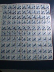 ​UNITED STATES-1966 -SC#1283 PROMINENT AMERICAN- GEORGE WASHINGTON-MNH SHEET-