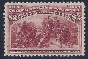 U.S. 242 VF++ MH (110217)