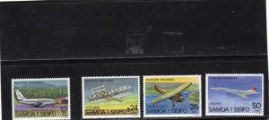 Samoa 1977  Aviation Progress MNH