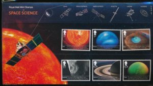 GB ROYAL MAIL SPACE SCIENCE 2012 PRESENTATION PACK