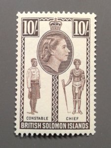 Solomon Islands 104 VF MLH.  Scott $ 25.00