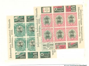 South Africa #72-3 Mint (NH) Souvenir Sheet