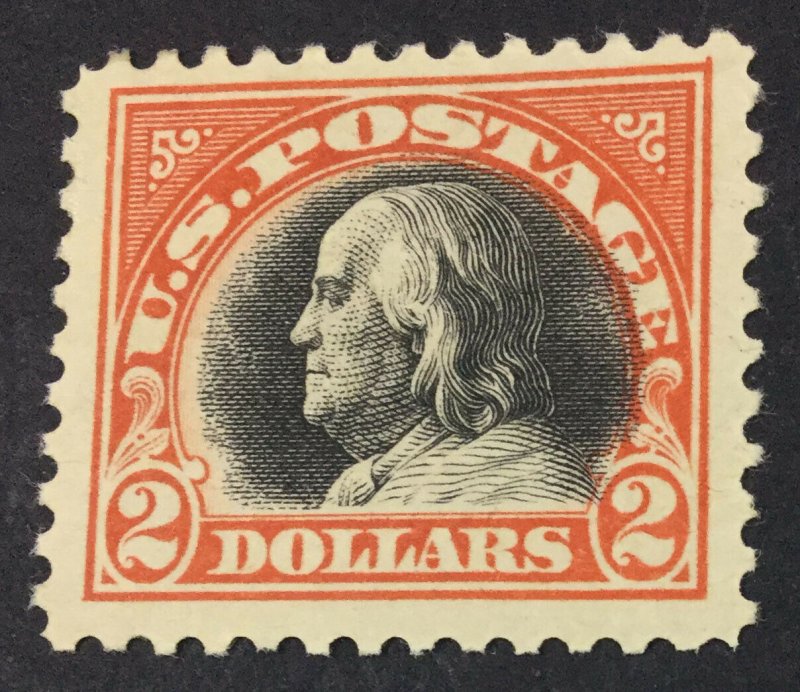 MOMEN: US STAMPS #523 MINT OG H LOT #44778