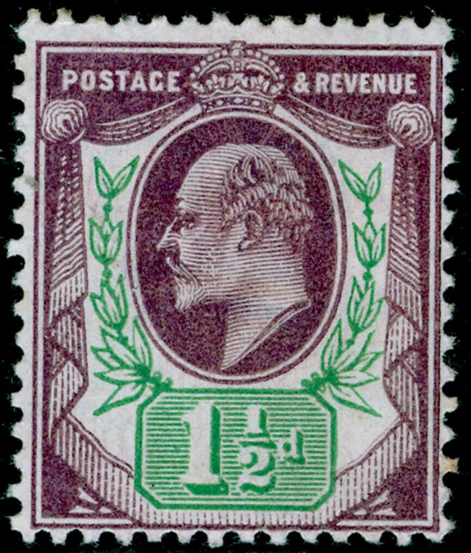 SG222 SPEC M8(2), 1½d slate-purple & green, M MINT. Cat £50.