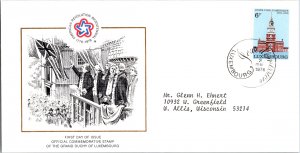 Americana, Event, Luxembourg, Worldwide First Day Cover