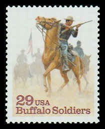 PCBstamps   US #2818 29c Buffalo Soldiers, MNH, (2)