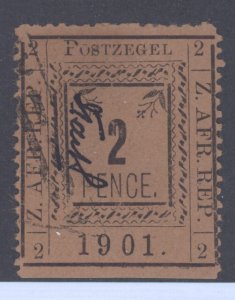 Transvaal, Scott #199, Used