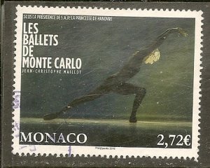 Monaco   Scott 2857   Ballet Dancer   Used