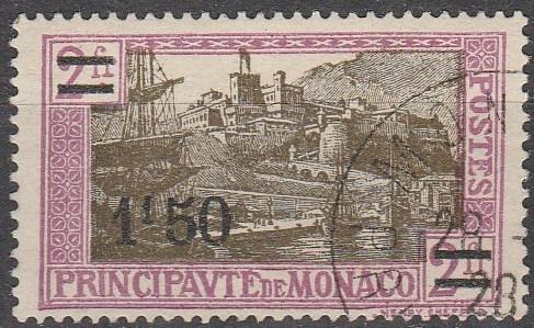 Monaco #99 F-VF Used  CV $5.25 (A13064)