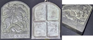 SANT JORDI - CERAMICA - POSIBLE CERAMIQUES MARCÓ 23,50 cm X 31 cm