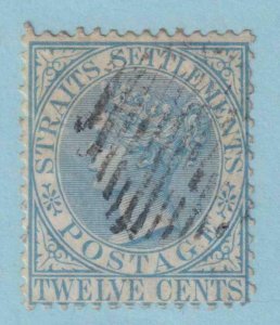 STRAITS SETTLEMENTS 14  USED - NO FAULTS VERY FINE! - PSG