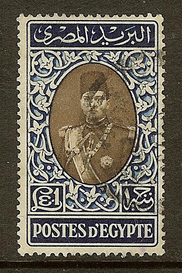 Egypt, Scott #240, L1 King Farouk, Used