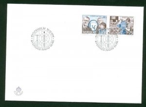 Sweden FDC 1974. Swedish Broadcasting 50 Years. Engraver Cz Slania