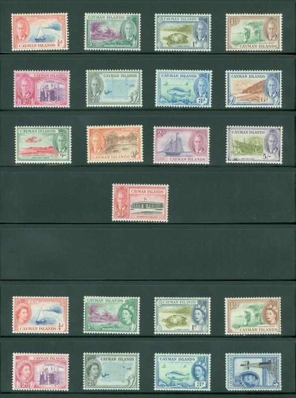 CAYMAN : Beautiful collection all Mint OG & in Very Fine Condition. SG Cat £705