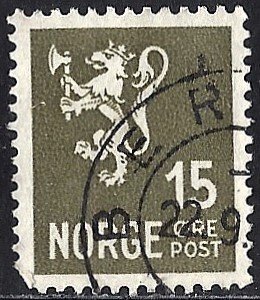 NORWAY #117 , USED - 1926 - NORWAY176