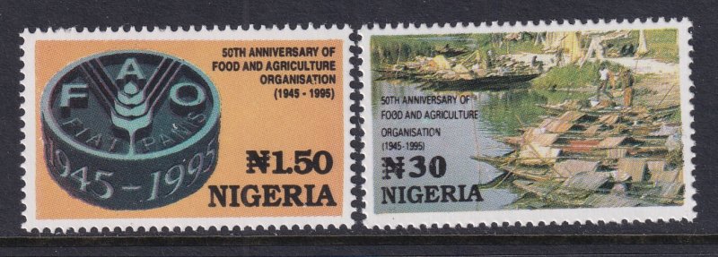 Nigeria 659-660 MNH VF