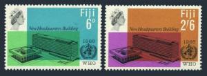 Fiji 224-225, Mnh.michel 196-197. Who Neu Headquarters, 1966