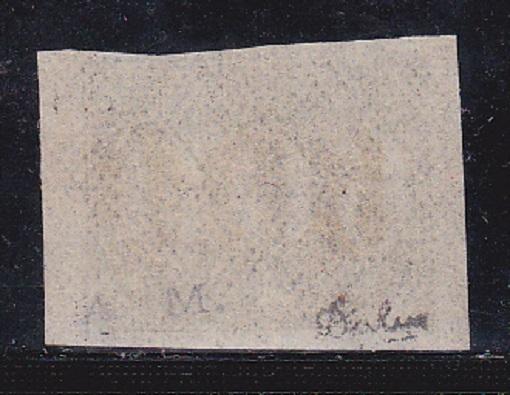 Brazil SC #28 Stamp 1850 Issues of the Empire 600r. Signature Calves Used