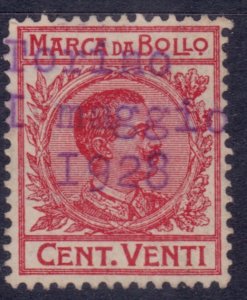 Italy, Revenue, Marca da Bollo , 20c, used**