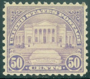 EDW1949SELL : USA 1922 Scott #570 Very Fine, Mint Never Hinged. Catalog $70.00.