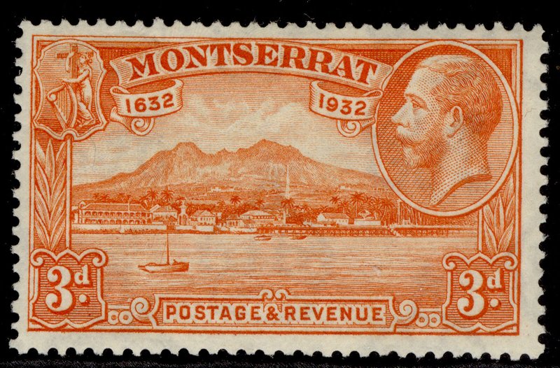 MONTSERRAT GV SG89, 3d orange, M MINT.