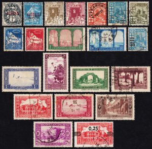 Algeria Scott 1 // 122 (1924-38) Used/Mint H F-VF, CV $8.40 C