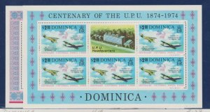 Dominica #418-419 Stamps - Mint NH Souvenir Sheet